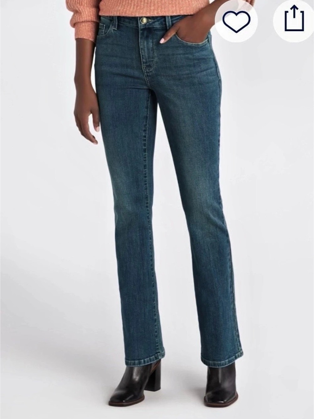 Cosmic Blue Love Brennan Bootcut Jeans in Blue Size 16 NWOT